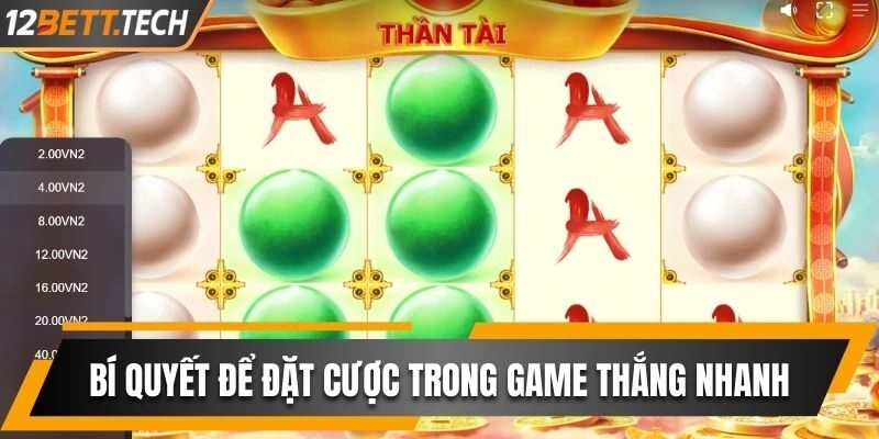 Bí quyết để đặt cược trong game thắng nhanh